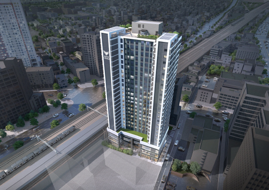 '용산 남영역 롯데캐슬 헤리티지' 조감도. [롯데건설 제공]